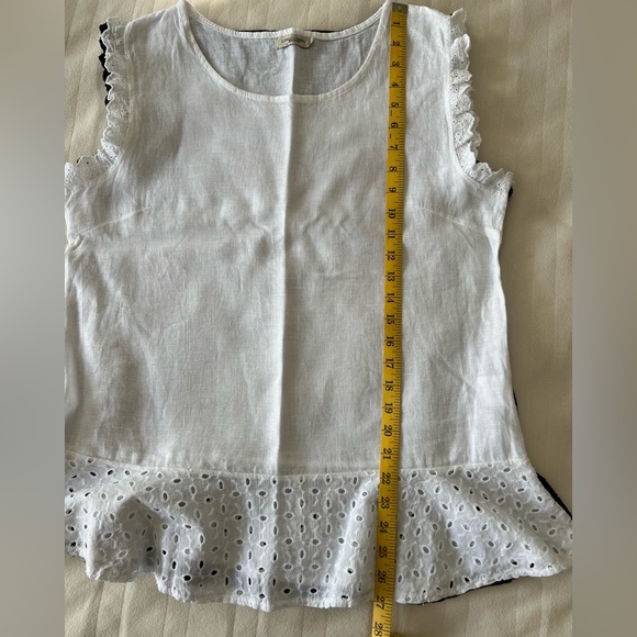 VGUC Linen Tops with Eyelet Trim - SET OF TWO - Picture 15 of 16